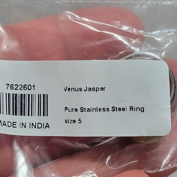 Venus Jasper Ring Size 5 - Picture 3 of 7
